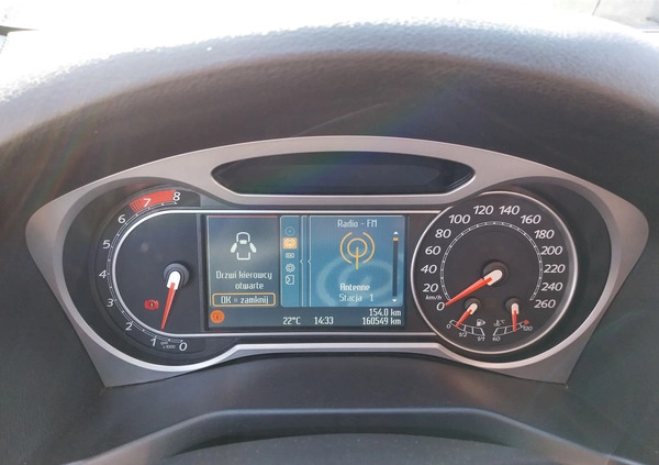 Ford Mondeo cena 25800 przebieg: 160000, rok produkcji 2009 z Opoczno małe 781